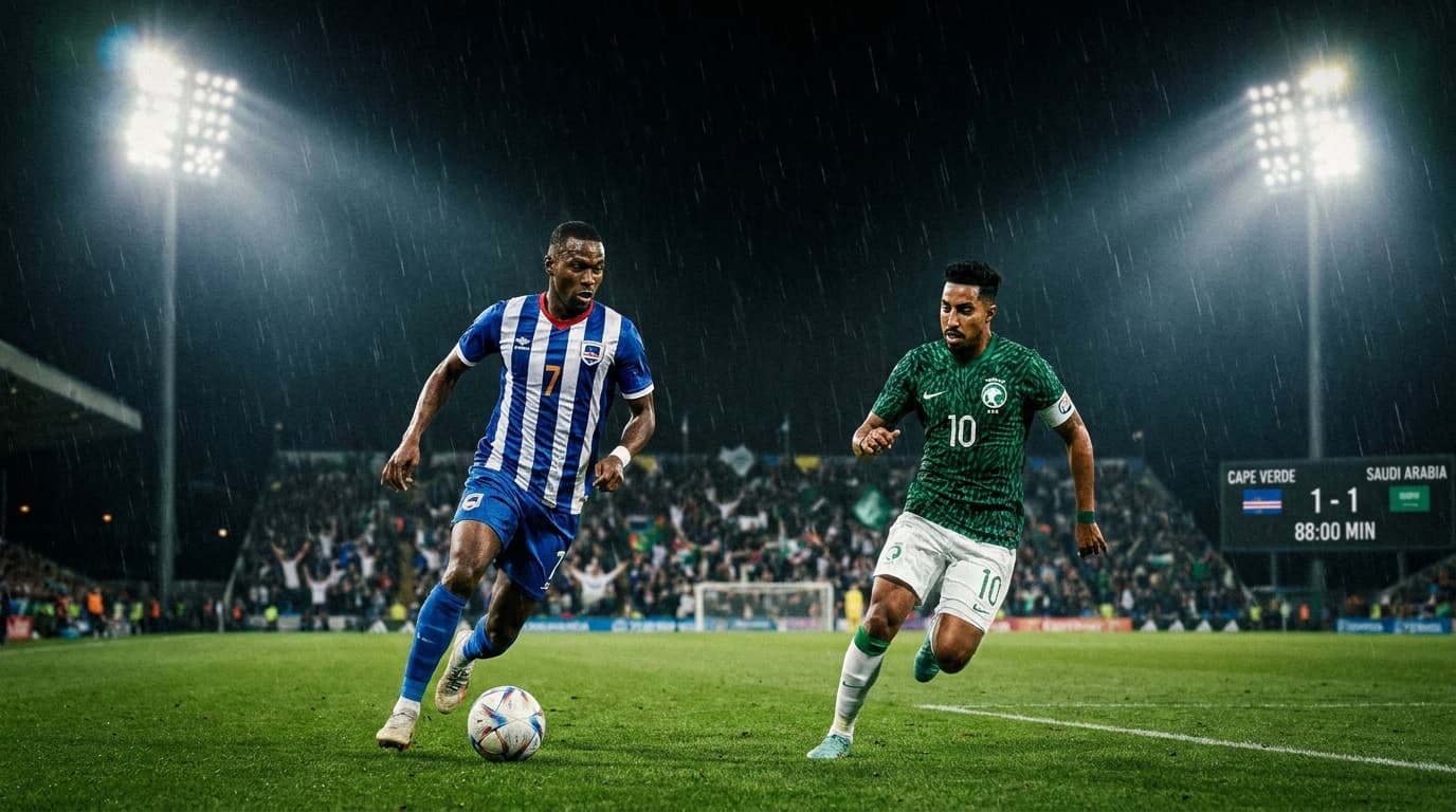 Cape Verde vs Saudi Arabia Preview: History Beckons for the Blue Sharks at NRG Stadium