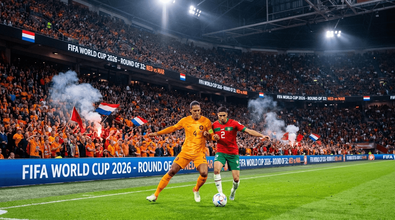 Morocco vs Netherlands: Atlas Lions Ready for Their Biggest Test Yet at the 2026 FIFA World Cup