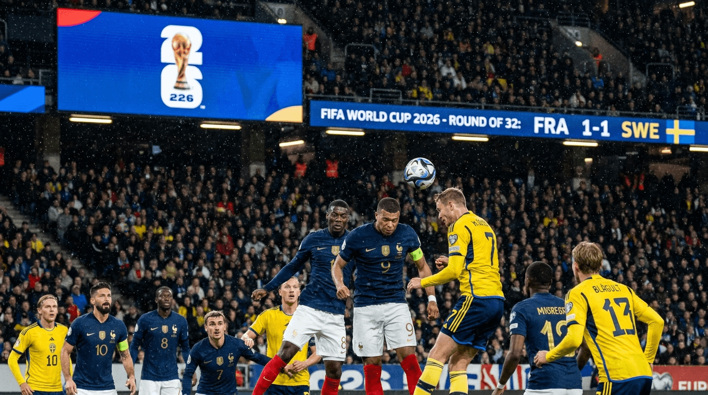 France vs Sweden Preview: Les Bleus Aim to Continue Strong Form | FIFA World Cup 2026 Round of 32