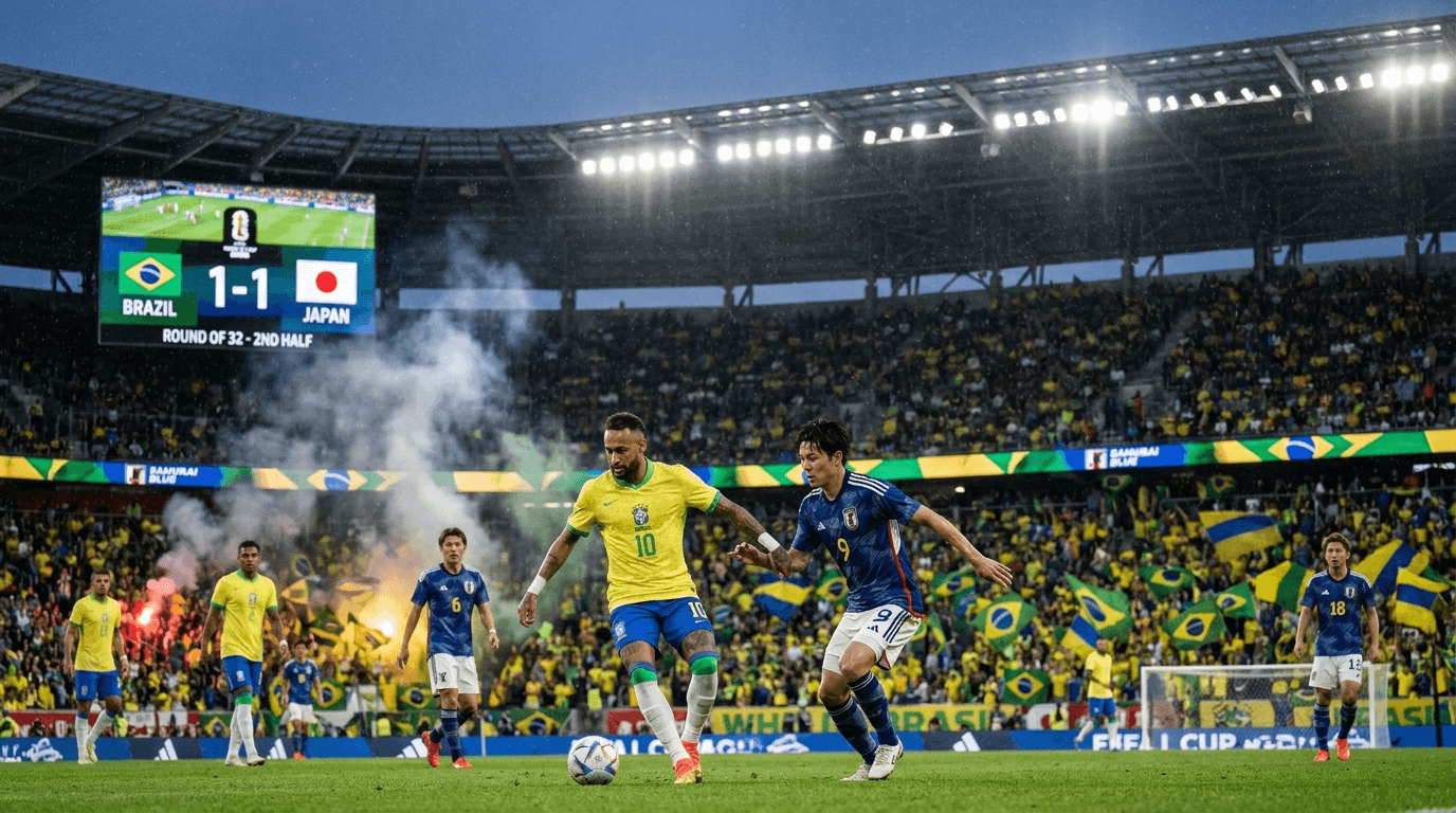 Brazil vs Japan: Can the Samurai Blue Shock the Five-Time World Champions? | FIFA World Cup 2026 Preview